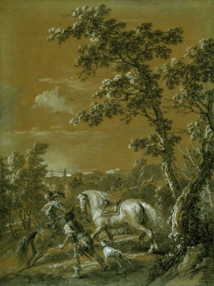 A hunting scene